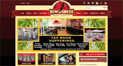 Desktop Screenshot of bombshellbeer.com